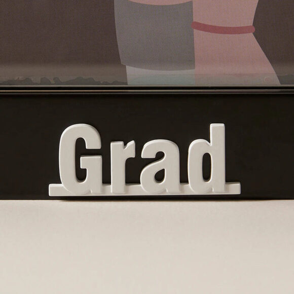 Grad Magnet - White - Picture 2 of 2